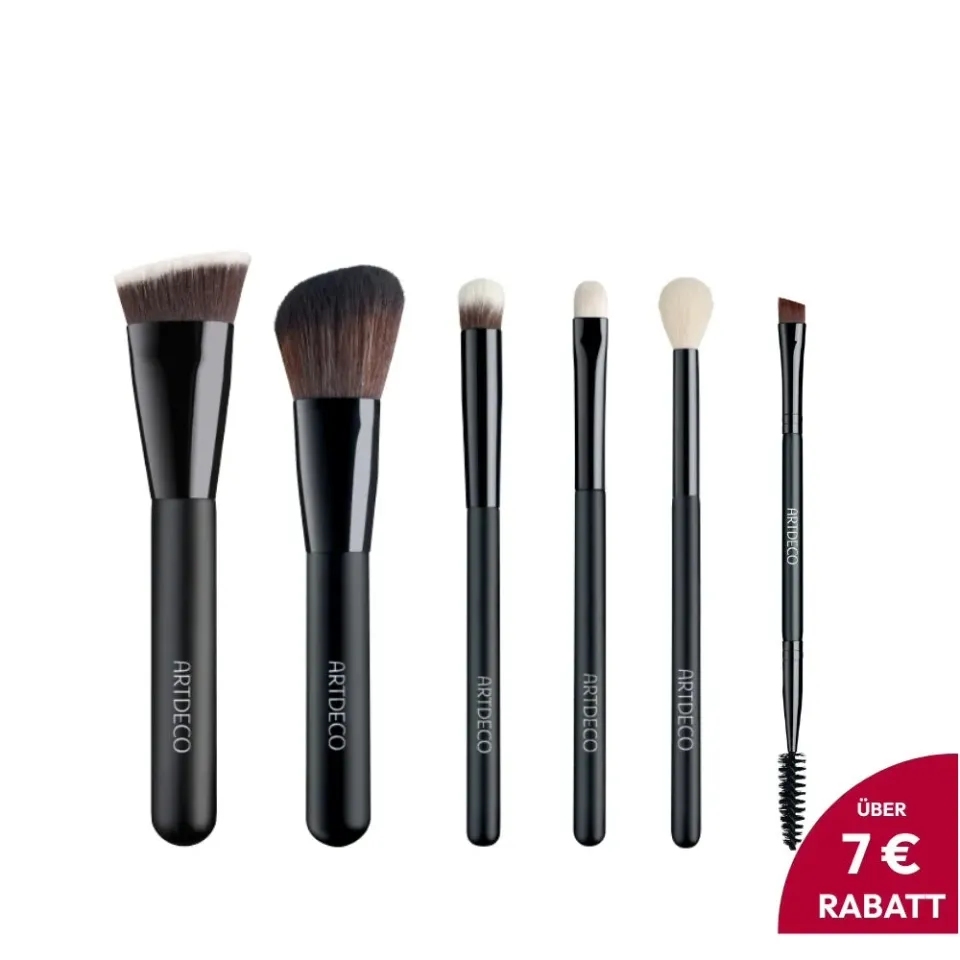 ARTDECO Pinsel Make-up Set Pinselset 6-teilig für Teint