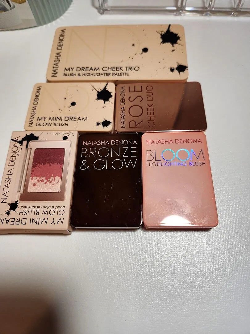 Natasha Denona Mini Dream Glow Blush mauve Trio