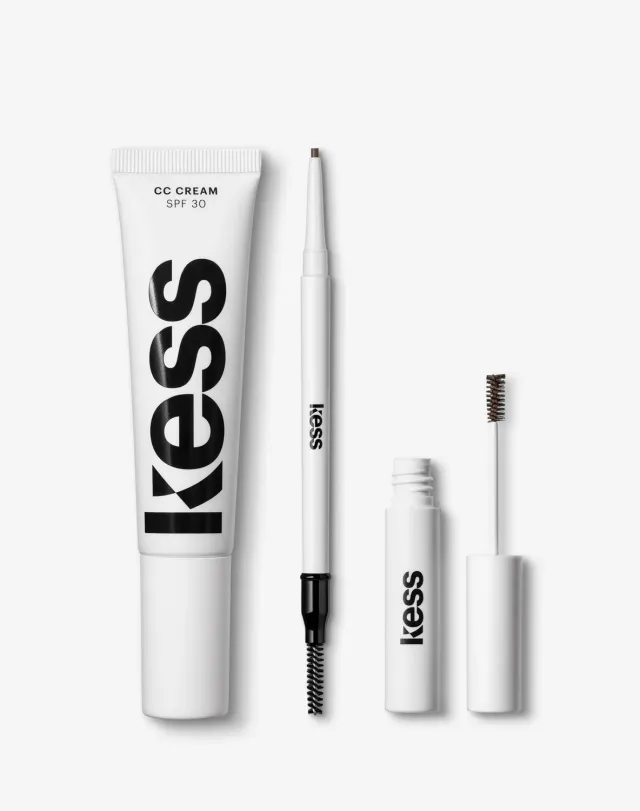 Kess Berlin All Eyes Make-up Set Brow Pencil CC Cream