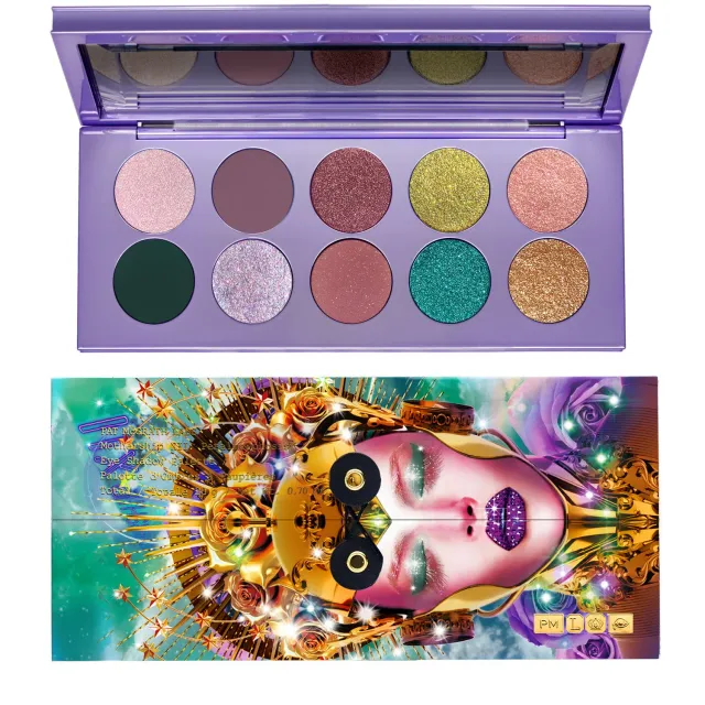 Pat McGrath Labs Mothership XII Petalmorphosis Lidschatten Black Case