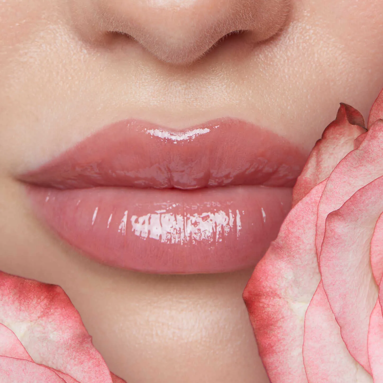 fleeky Plumpy Lipgloss Rose Nude #1 Gloss