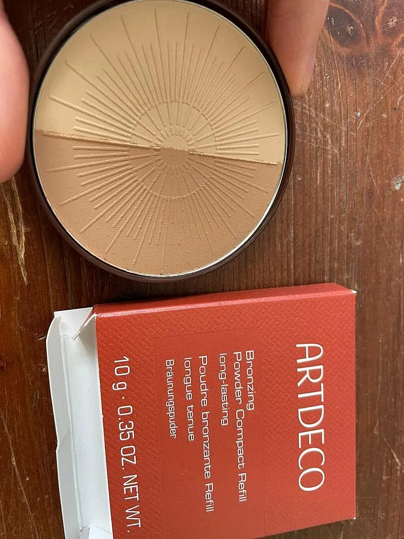 ARTDECO Bronzing Powder Compact Long-Lasting Refill 50 almond