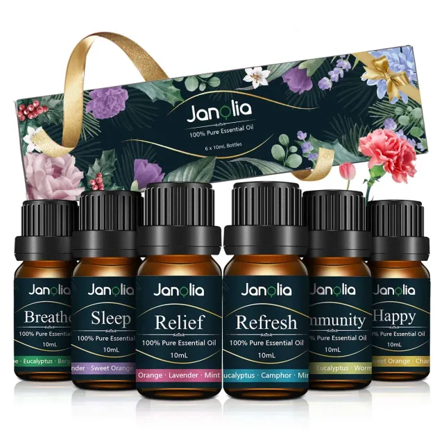 Janolia ätherische Öle Set Duftöl 6x10 ml Raum