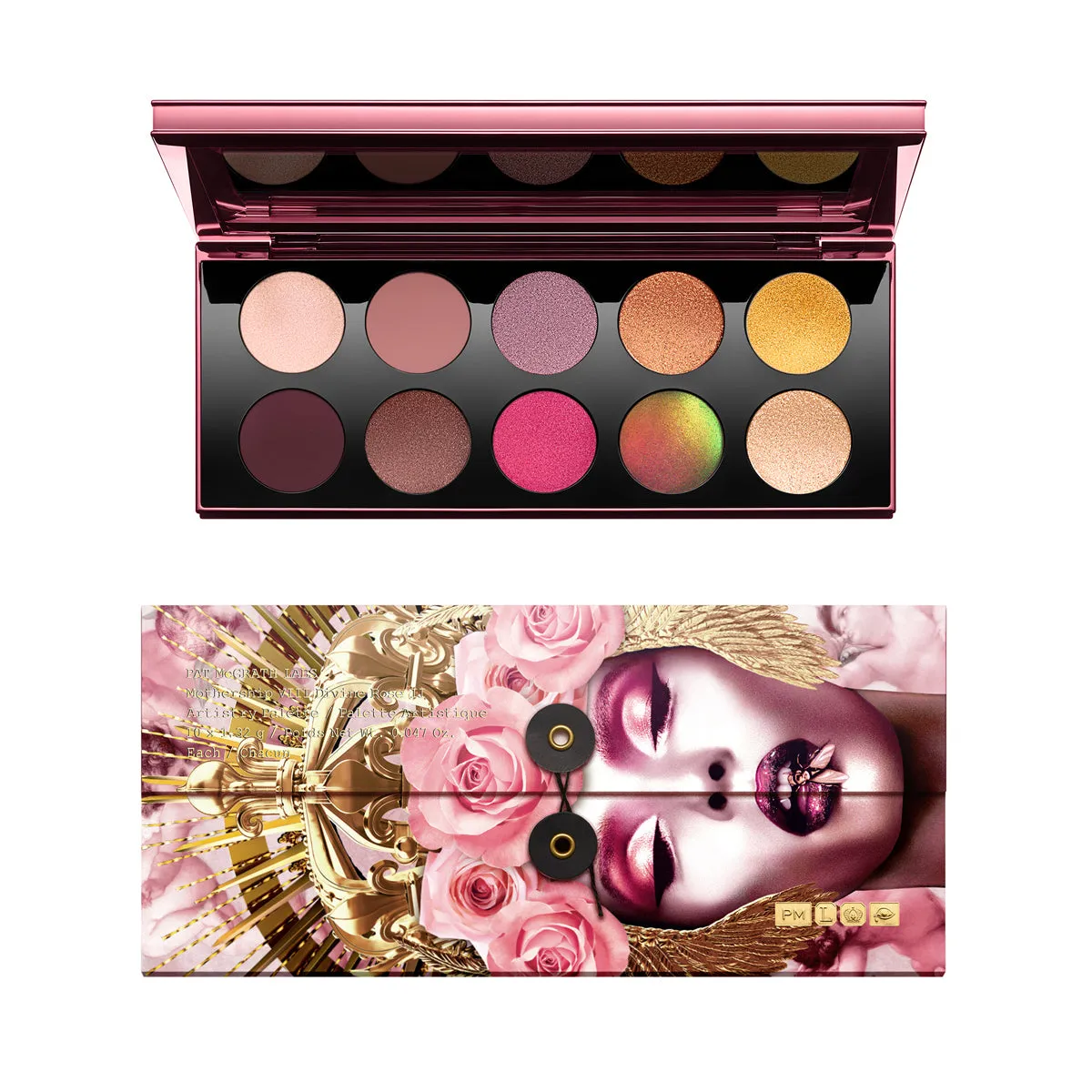 Pat McGrath Labs Mothership VIII Divine Rose II Lidschattenpalette