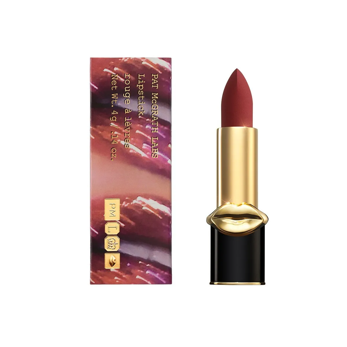 Pat McGrath Labs MatteTrance Lippenstift Elson Blaurot matt