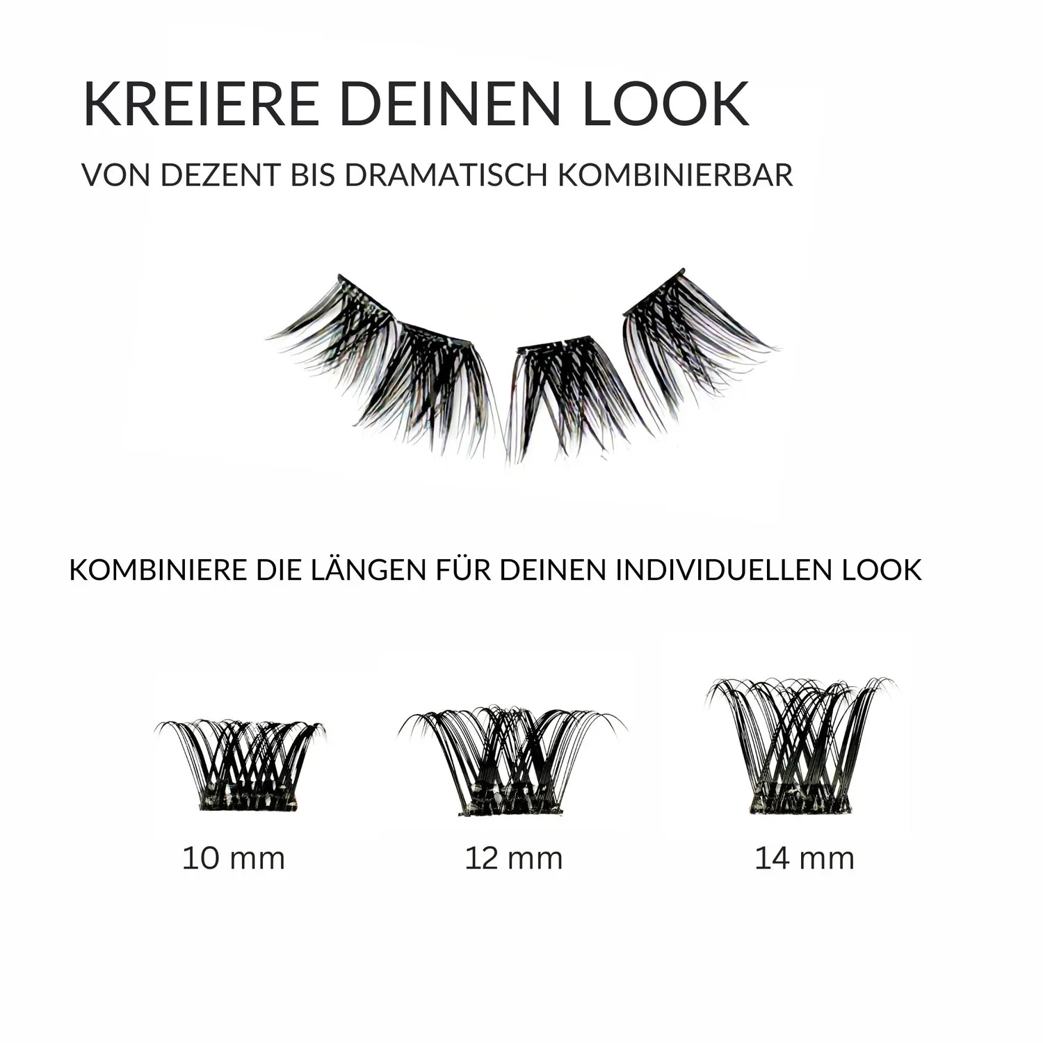 fleeky Press On Lashes Family Dinner falsche Wimpern natürlich