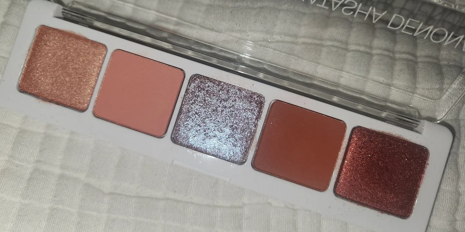 Natasha Denona Coral Lidschattenpalette 5x2,5g metallic