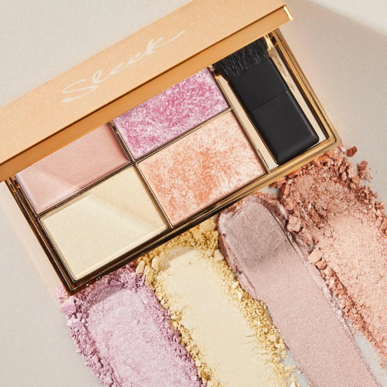 Sleek Solstice Highlighting Palette Highlighter warm