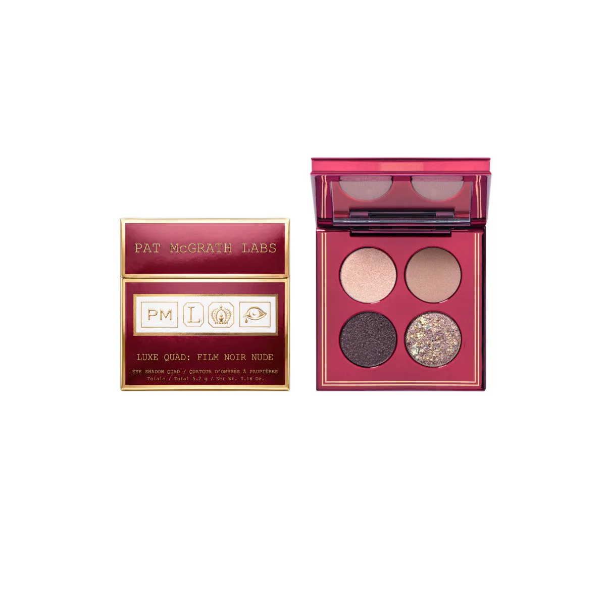 Pat McGrath Labs Luxe Eye Quad Lidschatten Film Noir Nude