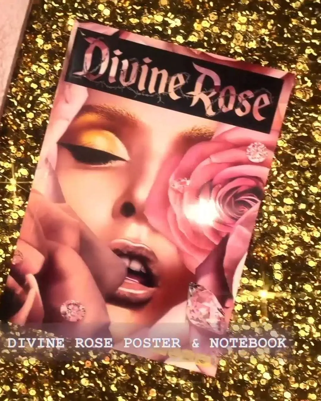 Pat McGrath Labs Divine Rose Poster Notizbuch Set Divine Rose
