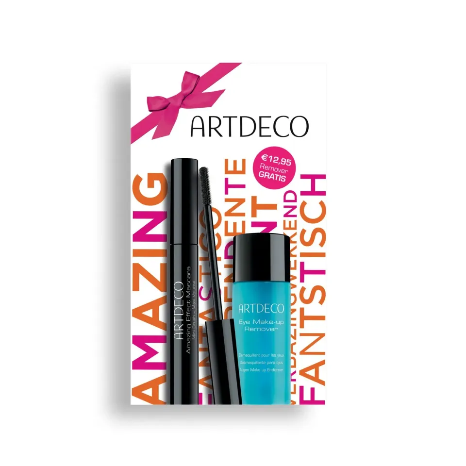 ARDECO Amazing Effect Mascara Set mit Remover Volumen