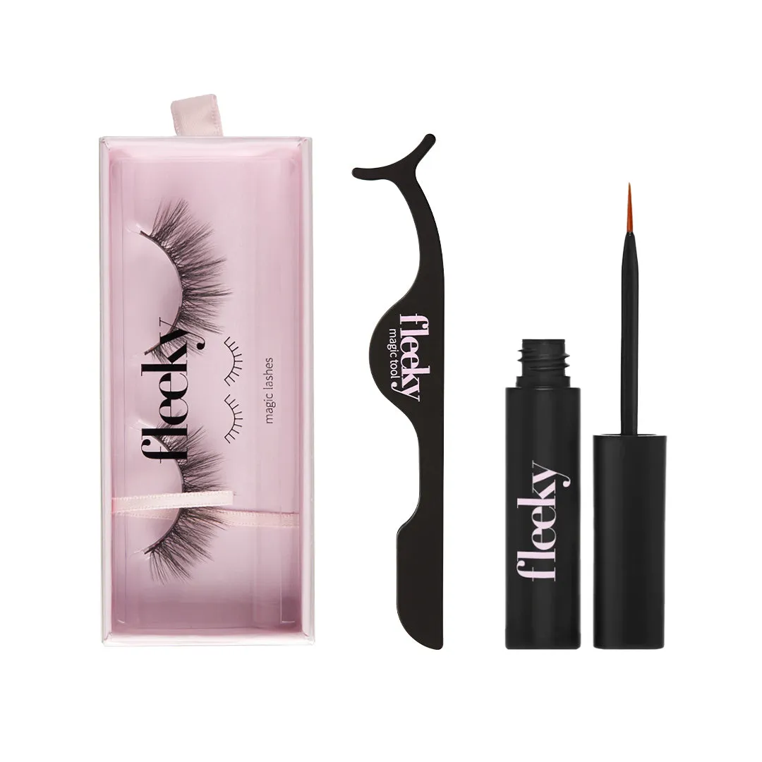 fleeky Magic Lashes Babe Wimpern Set mit Glue