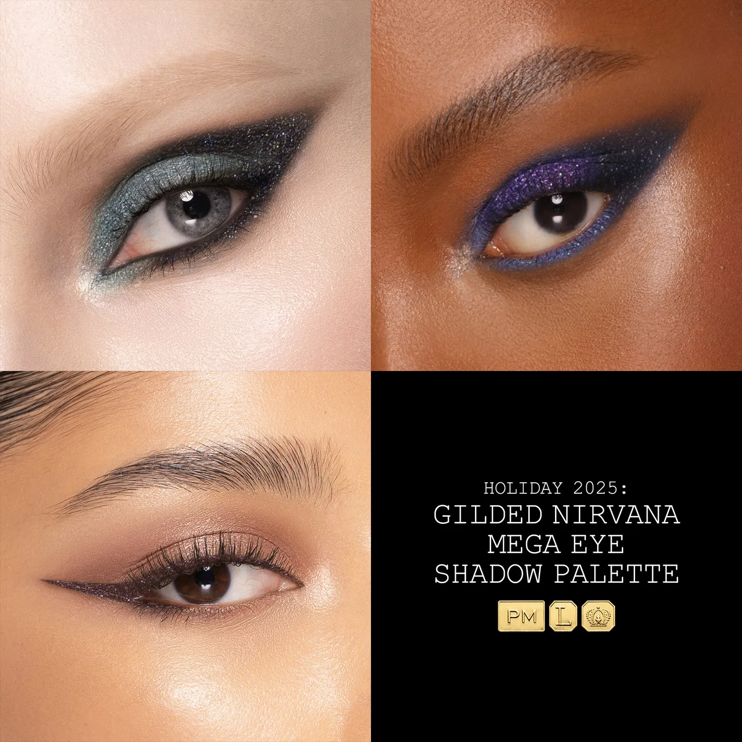 Pat McGrath Labs Luxe Gold Mega Eye Palette + Lust Gloss Make-up-Set Gold