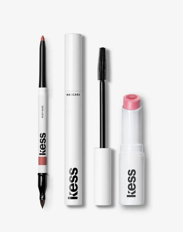 Kess Berlin Natural Beauty Make-up Set Lippen Augen naturell