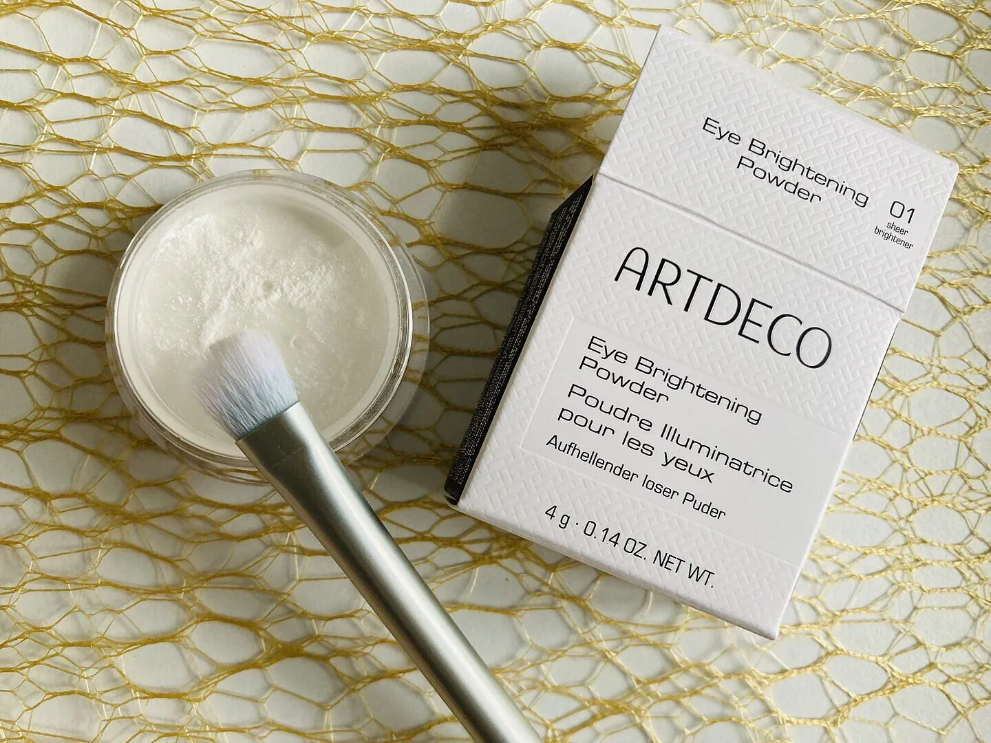 ARDECO Eye Brightening Powder Augenpuder 01 sheer brightener