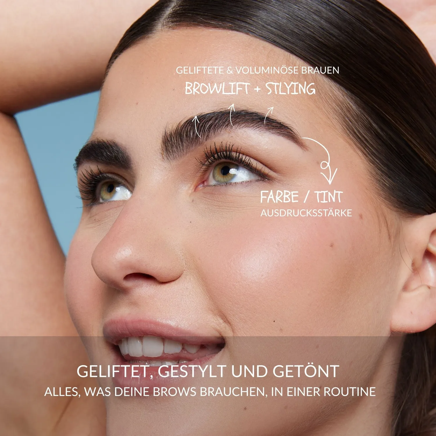 fleeky Perfect Brow Bag Augenbrauen Set mit Tint langanhaltend