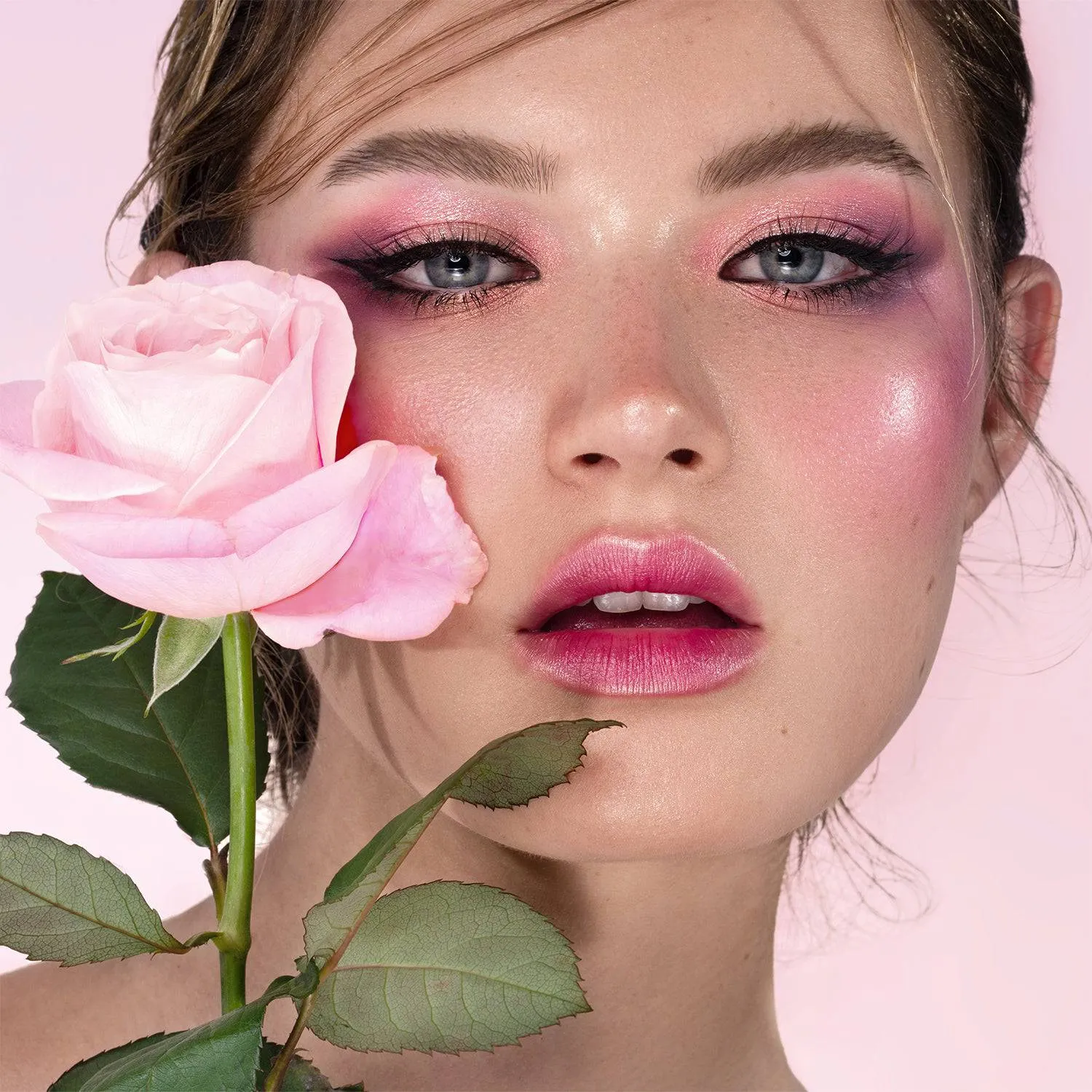 Natasha Denona Mini Rose Lidschatten Palette 5 Farben kühl