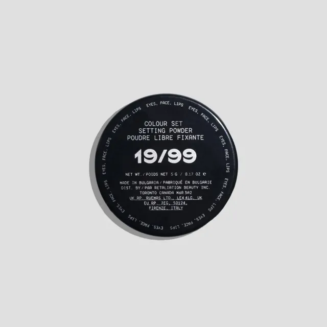 19/99 Colour Set Setting Powder Puder transparent matt
