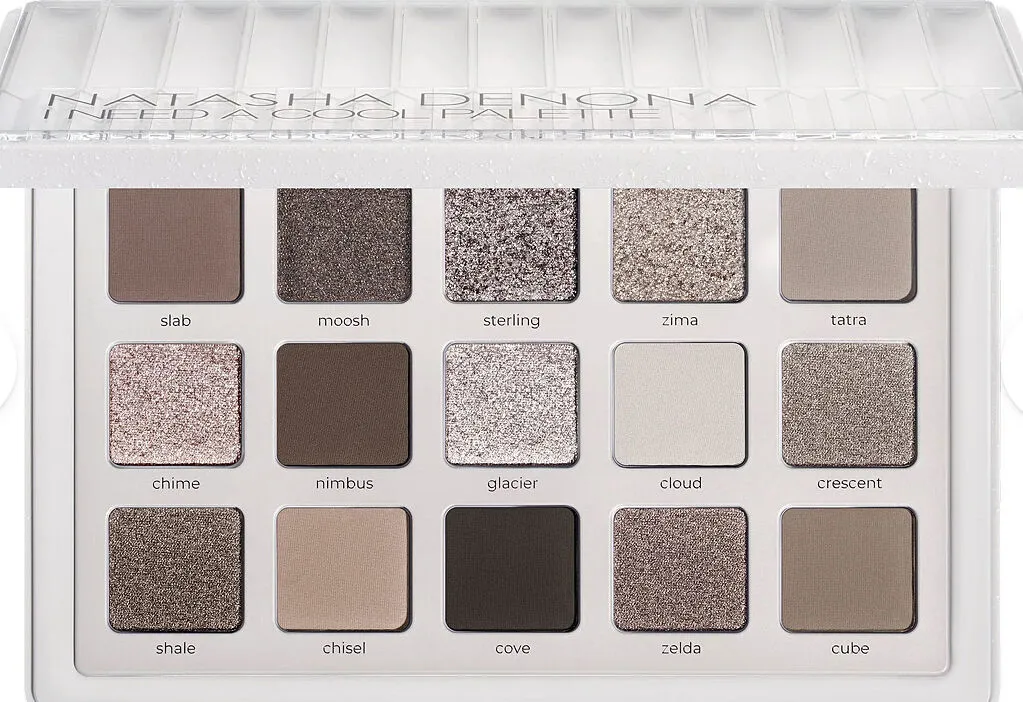 Natasha Denona I Need A Cool Lidschattenpalette 15 kühle Töne