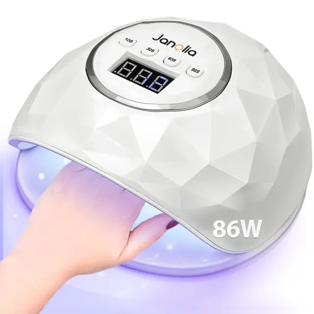 Janolia Nageltrockner UV LED Lampe 86W Weiß