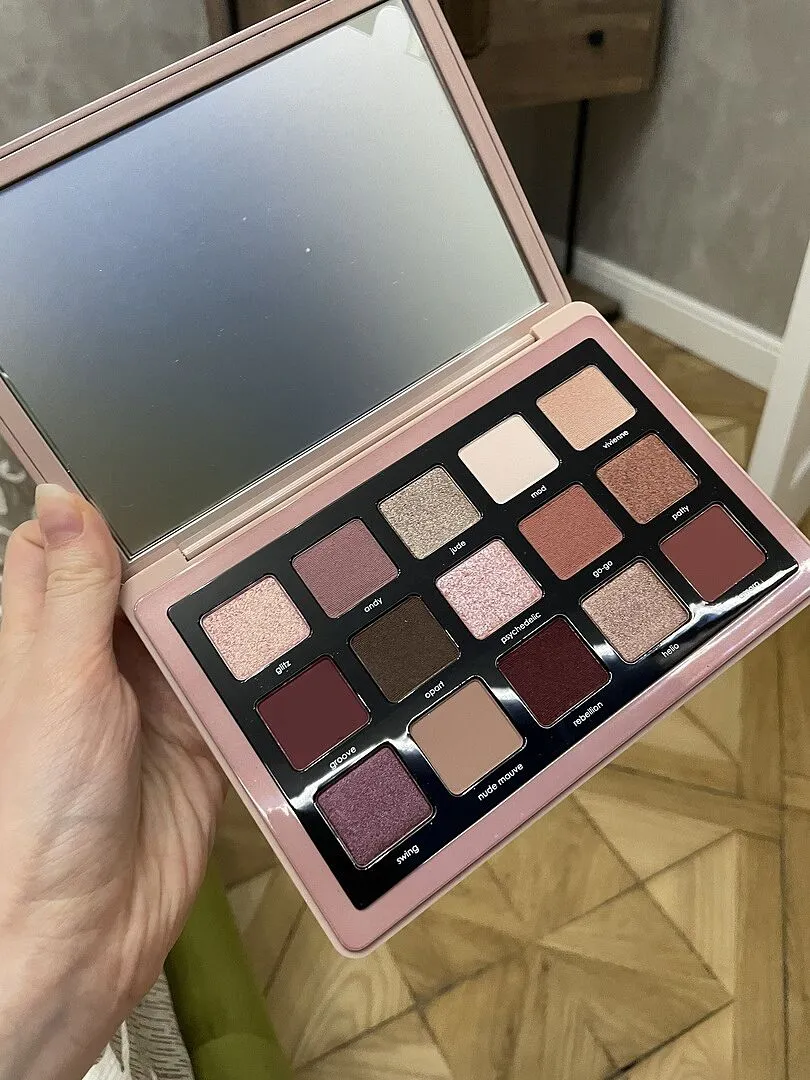 Natasha Denona Retro Lidschatten Palette 15 Farben burgundy