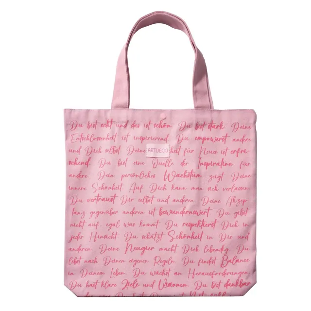ARTDECO Anniversary 40 Jahre Jute-Tasche Shopper rosé