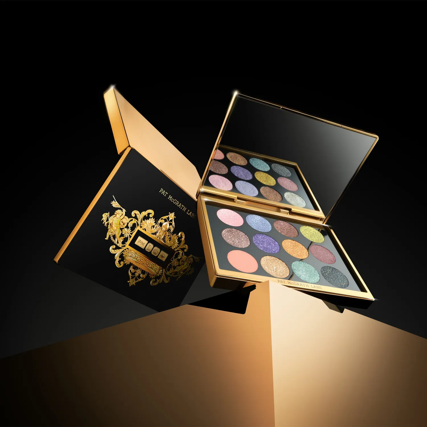 Pat McGrath Labs Gilded Nirvana Lidschattenpalette 12 Goldtöne