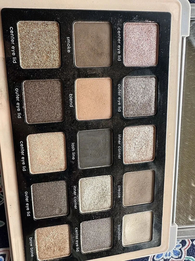 Natasha Denona Glam Face Palette Lidschatten-Set Light neutral