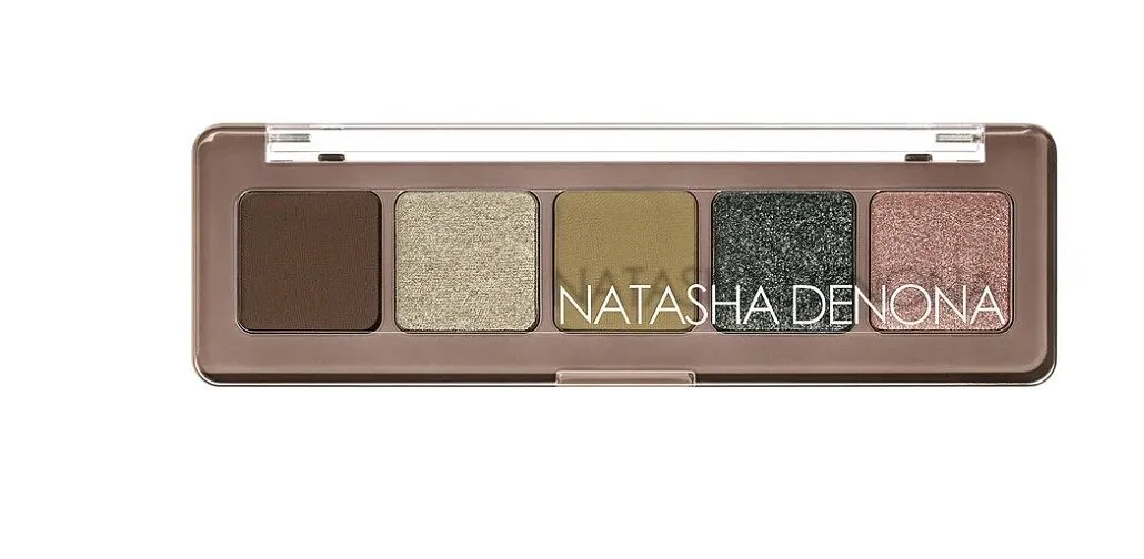 Natasha Denona Mini Gloom Palette Lidschatten moosgrün matt