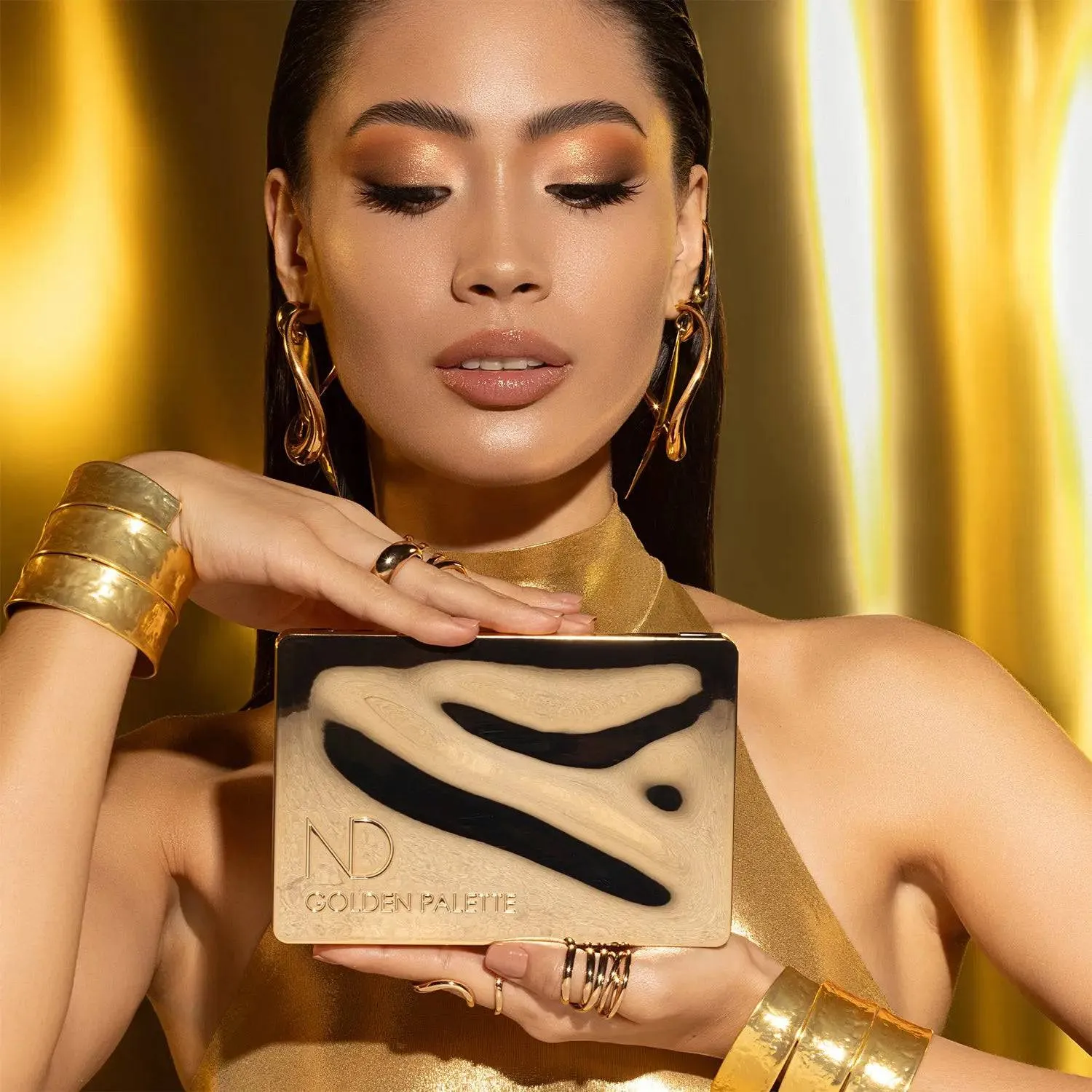 Natasha Denona Golden Lidschattenpalette 15 Farben Gold