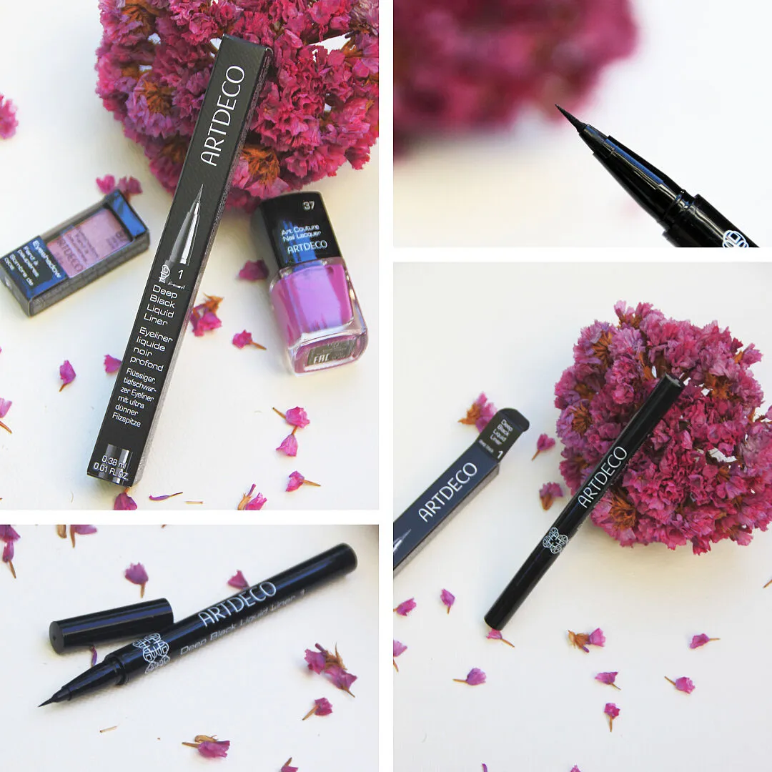 ARTDECO Deep Black Liquid Liner Eyeliner 1 deep black matt