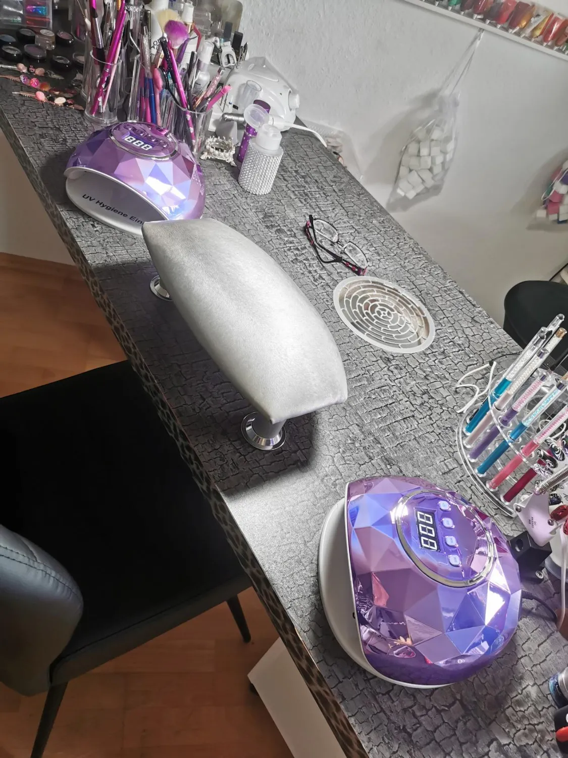 Janolia Nageltrockner UV LED Lampe 86W Weiß