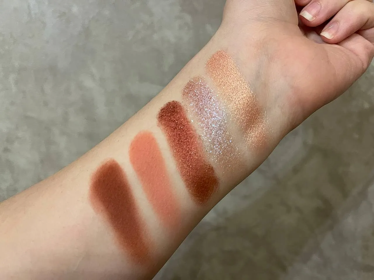 Natasha Denona Coral Lidschattenpalette 5x2,5g metallic