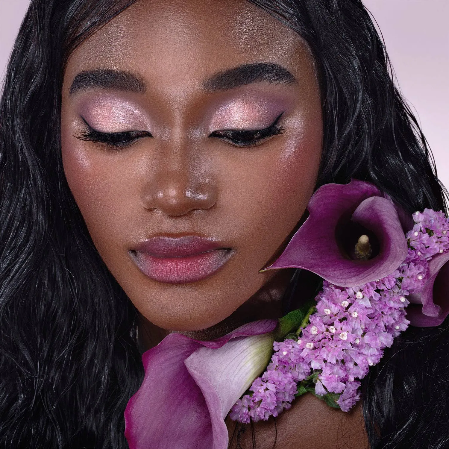 Natasha Denona Mini Rose Lidschatten Palette 5 Farben kühl