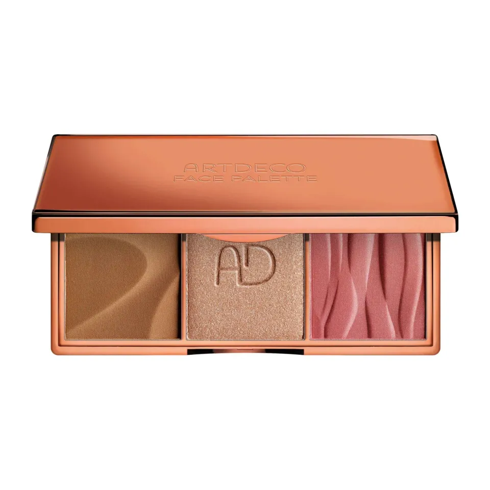 ARTDECO Face Palette Schminkpalette mit Bronzer Rouge Highlighter