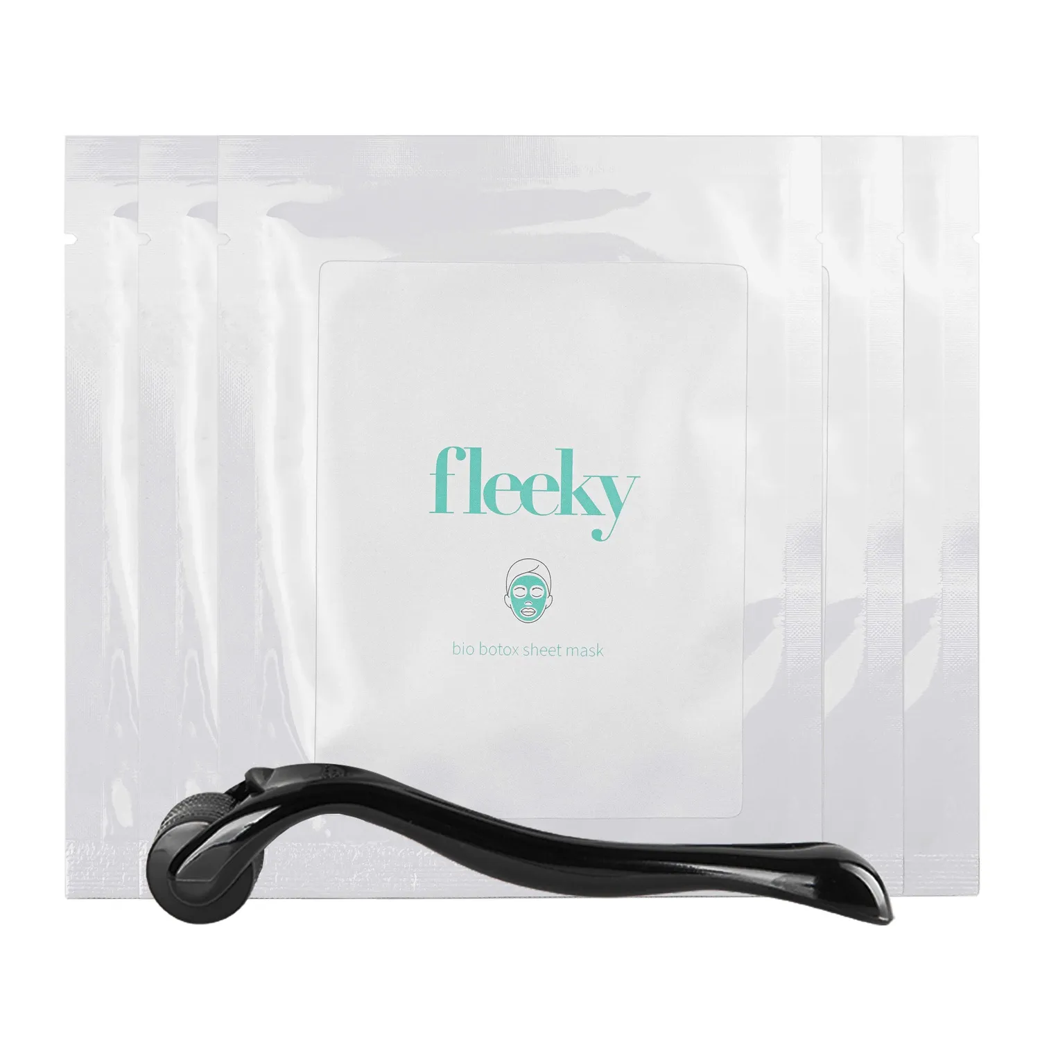 fleeky Bio Botox Sheet Mask Tuchmaske 5 Stück Hyaluron