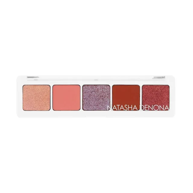 Natasha Denona Coral Lidschattenpalette 5x2,5g metallic