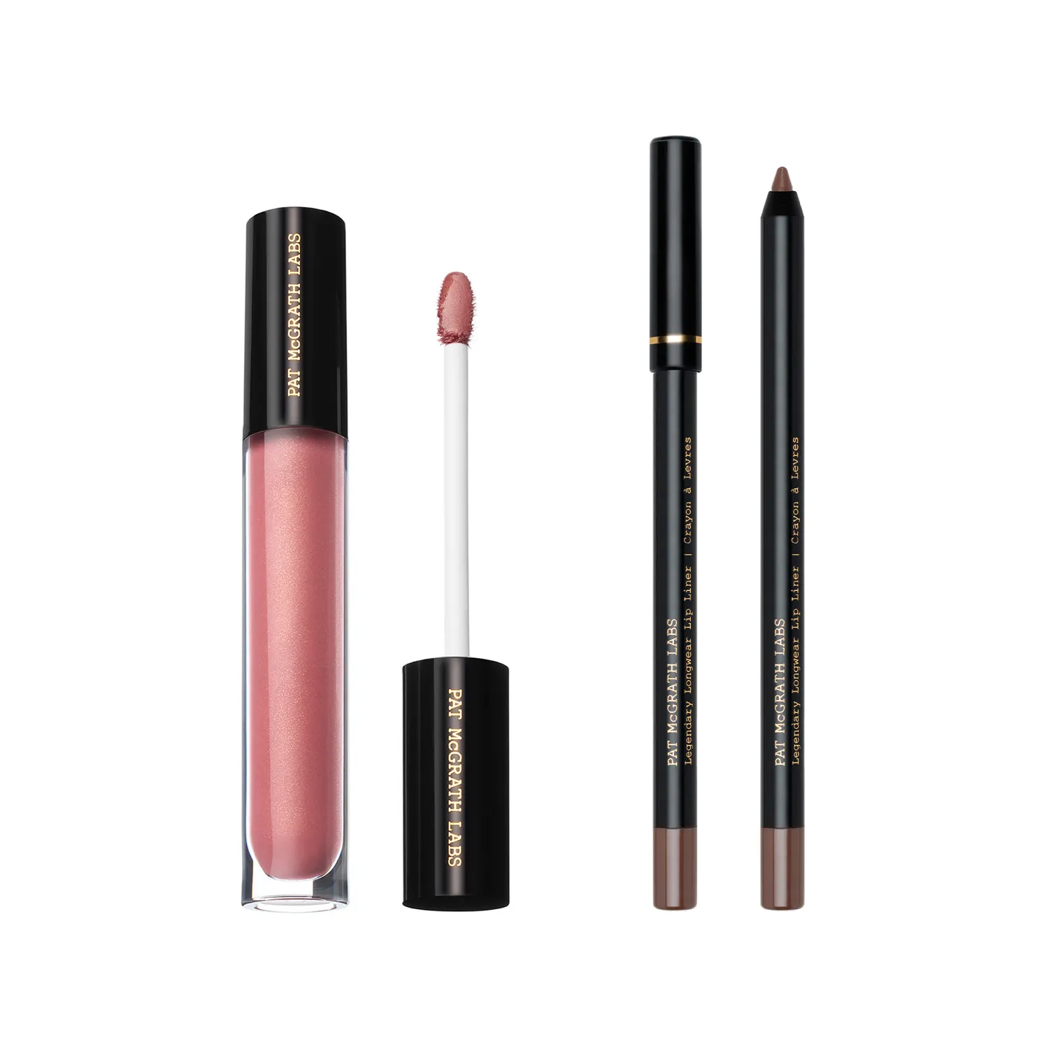 Pat McGrath Labs Legendary Longwear Glossed Beige Lippen Kit