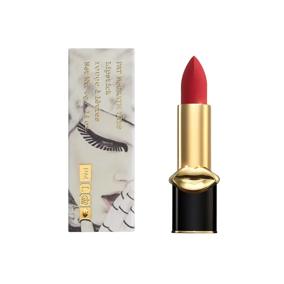 Pat McGrath Labs MatteTrance Lippenstift Elson Blaurot matt