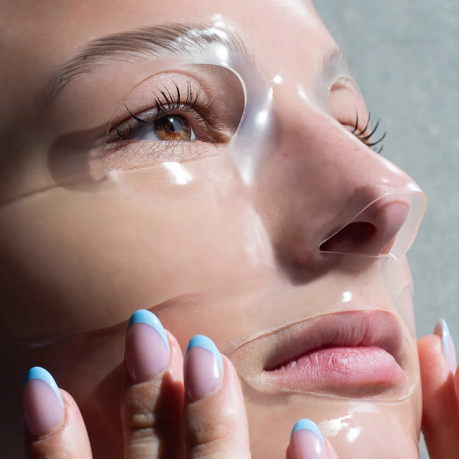 fleeky Glow Luminous Gel Maske Gesicht feuchtigkeitsspendend