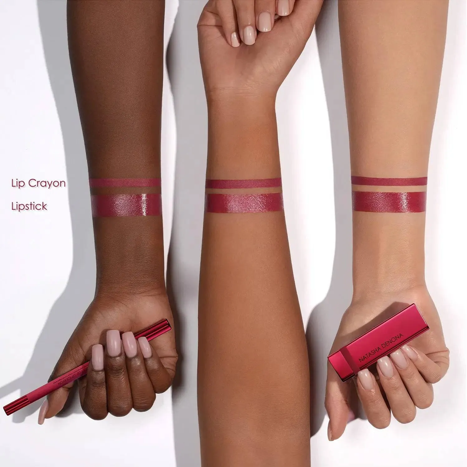 Natasha Denona Berry Pop Lip Crayon Lipliner cranberry vegan