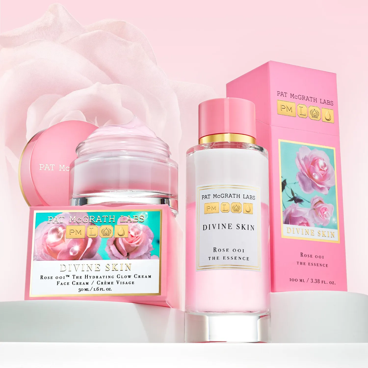 Pat McGrath Labs Divine Skin Rose 001 Signature Glow Duo Set