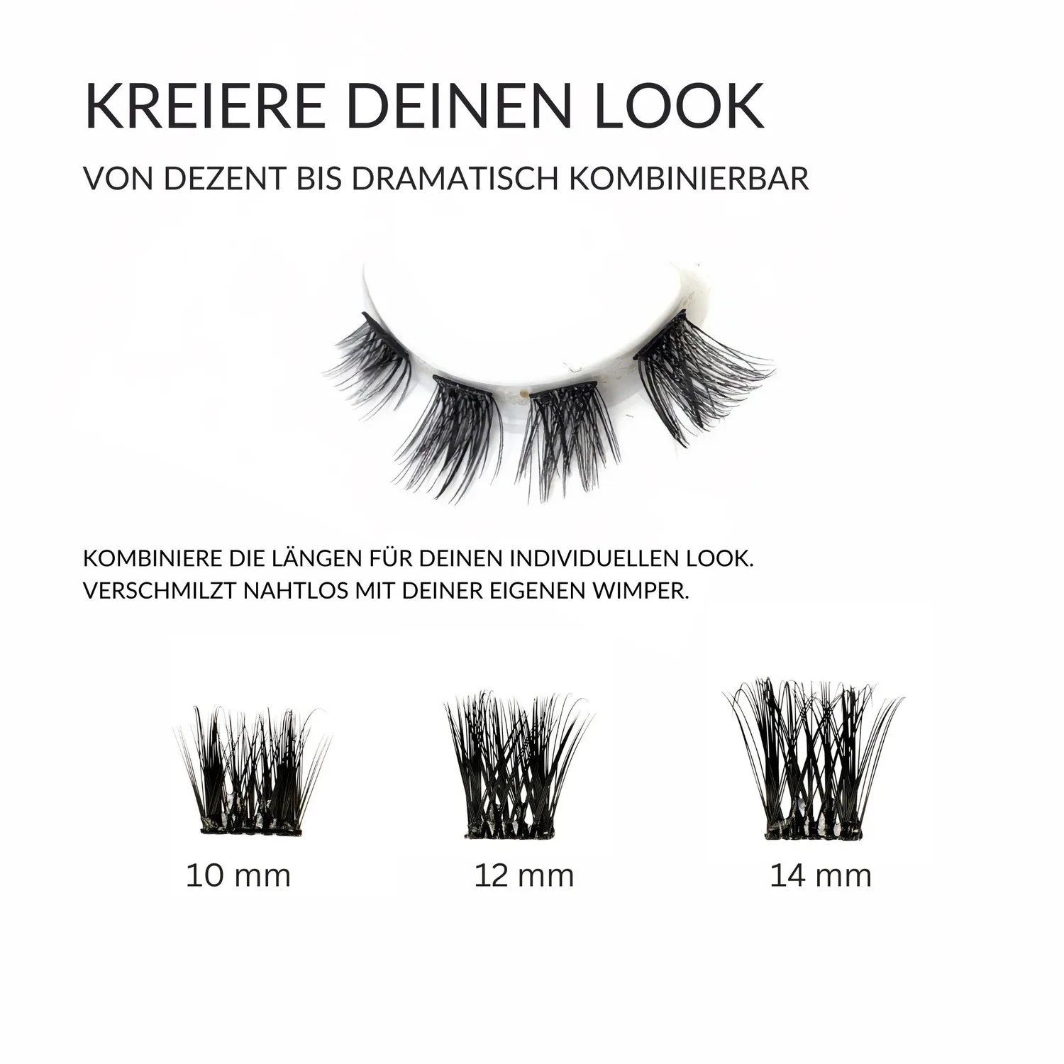 fleeky Press On Lashes Hangover Breakfast Wimpern natürlich