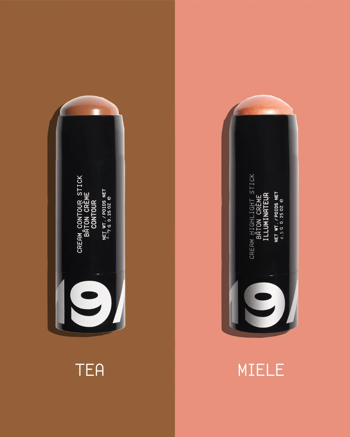 19/99 Cream Highlight Contour Duo Stick TEA PERLA cremig