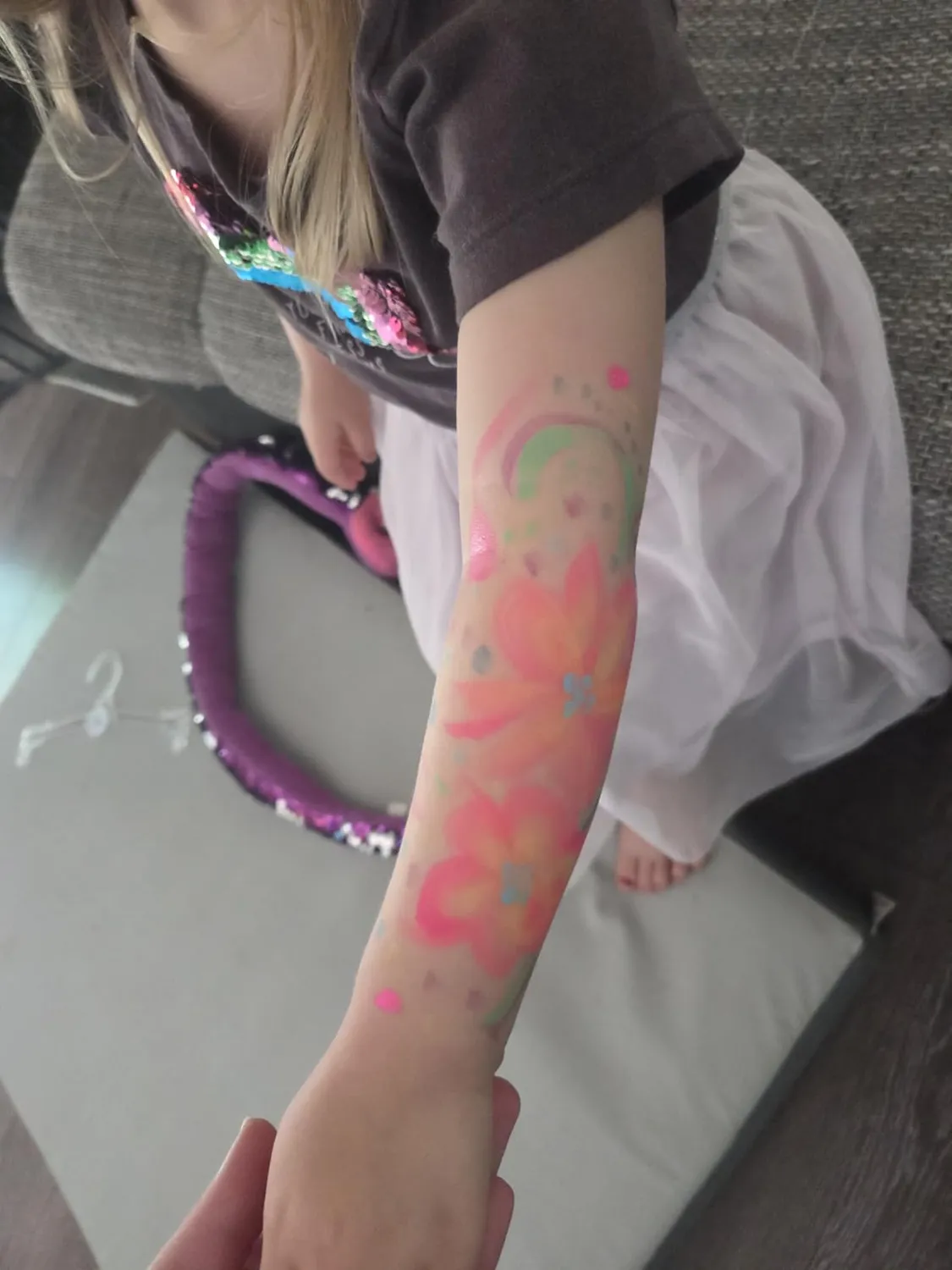 Janolia Gesichtsfarbe Kinderschminke Set Regenbogen UV 10tlg