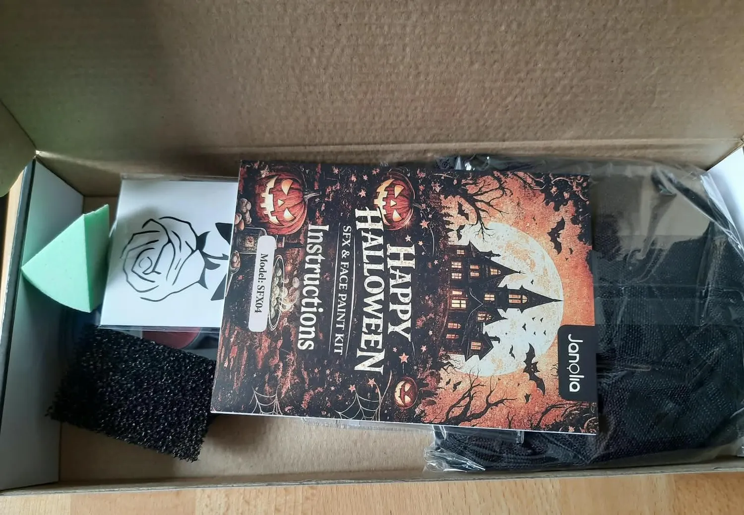 Janolia Halloween Schminke Set SFX Spezialeffekte