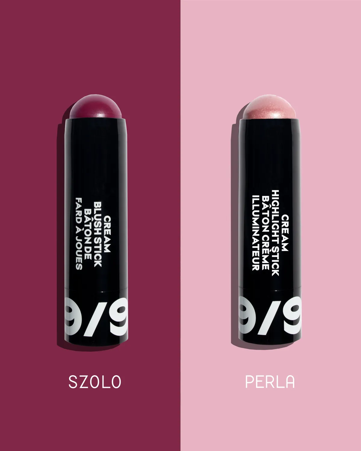 19/99 Cream Blush Highlight Duo Stick TUTI PERLA