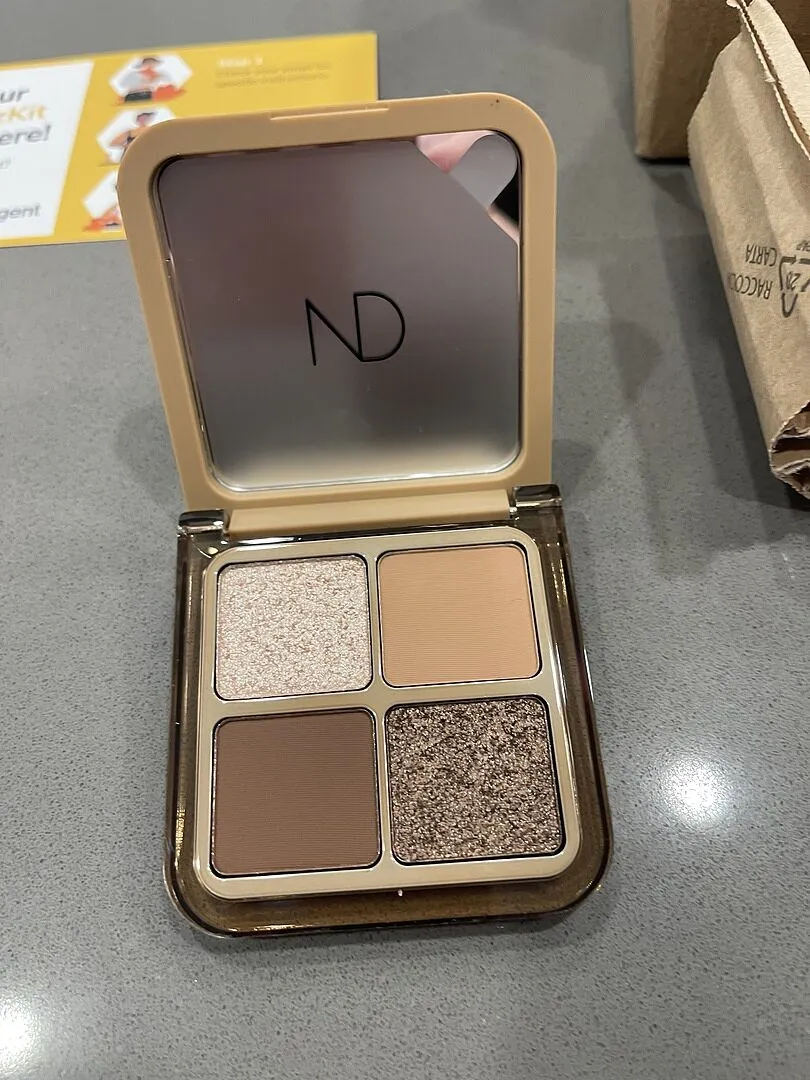 Natasha Denona Luxe Glam Compact Lidschatten Nude 7,8 g
