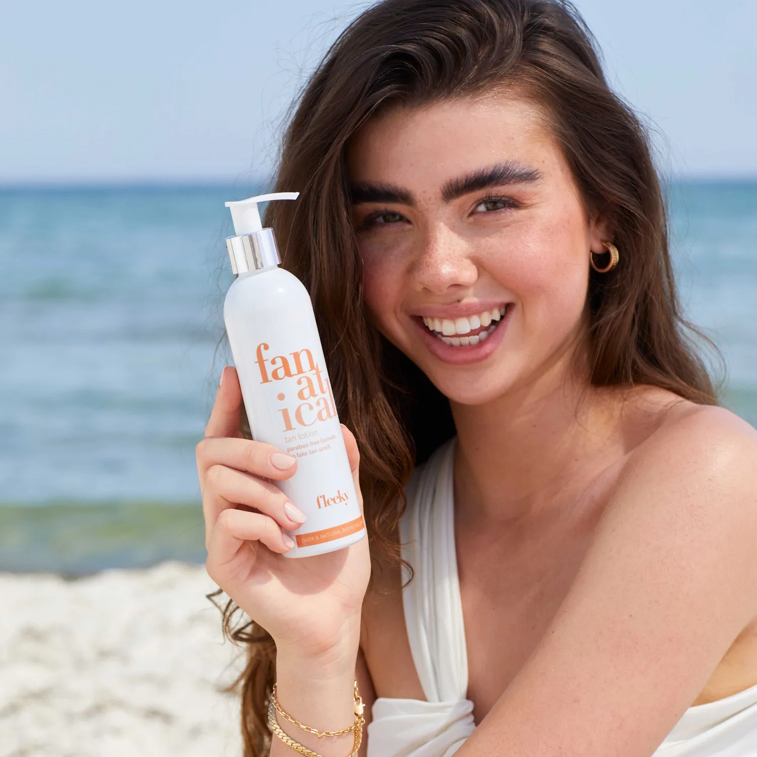 fleeky Self Tan Lotion Selbstbräuner streifenfrei cremig