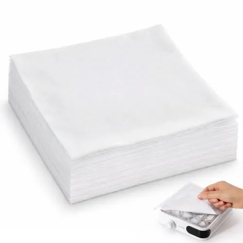 Janolia Nagelstaub Filterpapier 100 Stück PP weiß
